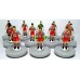 Subbuteo Andrew Table Soccer Werder Bremen 2005-2006 away kit on Classic Hasbro Bases